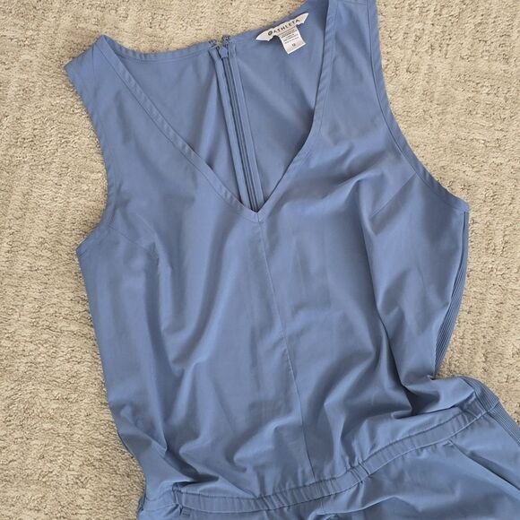 Athleta | Blue Brooklyn Jumpsuit - Picture 4 of 7
